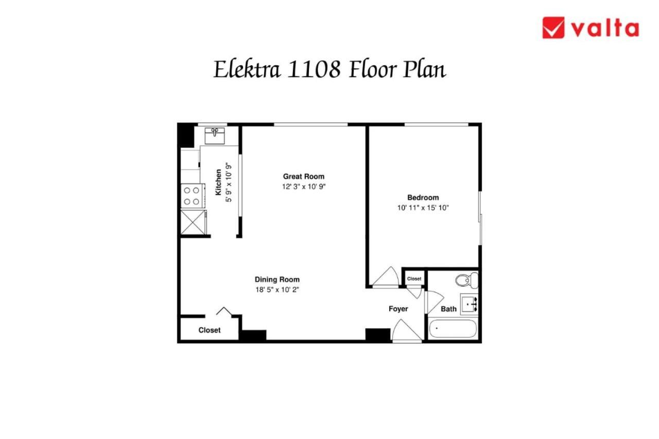Vibrant Downtown, King Bed, Work Desk & Kitchen Hébergement de vacances
